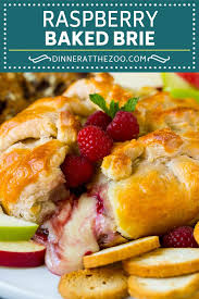 Fold the pastry edge over the filling to form a rim, pleating the dough as necessary. Baked Brie With Raspberries And Pecans Dinner At The Zoo