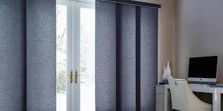 Skyline® gliding window panels have a sleek, modern look and are the perfect solution for large, expansive doors and windows. Panel Track Blinds Shades Blinds To Go