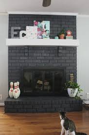 Painted fireplace bricks are making a comeback. Painting A Fireplace Before And After Paint Fireplace Fireplace Before And After Brick Fireplace