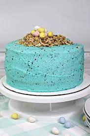 Easter Cake Recipe Bird Nest Layered Cake Recipe Easter Cake Recipes Cake Recipes Cake