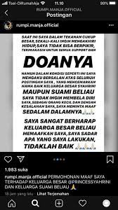 Saya ini cuma manusia biasa. Dilaporkan Ke Polisi Admin Rumpi Manja Official Minta Maaf Ke Syahrini Kumparan Com
