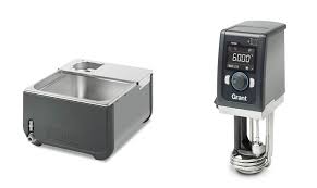 Incubare in bagnetto termostatato con agitazione vigorosa (avere cura di inclinare le provette all'interno del bagnetto allo scopo di aumentare la superficie di terreno in agitazione), alle condizioni. Bagno Termostatico Grant Da 12 Litri A Ricircolo Costante E Raffreddabile