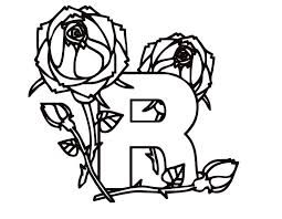 Letter r placemat coloring page. Letter P And R Colouring Pages Page 2 Coloring Home