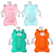 Buy Portable Baby Shower Cushion Bed Babies Infant Baby Bath Tub Pad Anti Slip Bathtub Mat Newborn Baby Safety Pillow Bath Seat At Affordable Prices Free Shipping Real Reviews With Photos