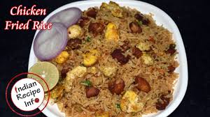 I can always pick out the regions of different foods just. Chicken Fried Rice Recipe Restaurant Style With Tips Indian Recipe Info