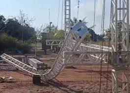 Homem de 31 anos morre ap&oacute;s tomar choque durante montagem de palco de cavalgada em MT &bull; Olhar Direto