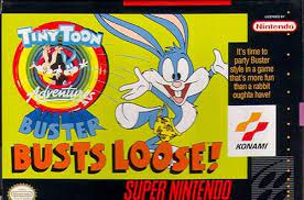 Our online emulator lets you play the game without downloading any roms or emulators. Play Tiny Toon Adventures Buster Busts Loose Online Free Snes Super Nintendo Super Nintendo Classic Video Games Super Nintendo Games