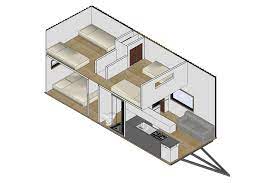 This escape vista tiny home on wheels makes it possible to easily pick up and go from spot to spot without having to forfeit any of life's modern conveniences or amenities. 3 Bedroom Kauri Tiny Home On Wheels By Tiny House Builders Sleeps 6 Tiny House Builders Building A Tiny House Tiny House Stairs