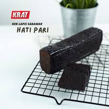 Kek yang paling terkenal di sarawak. Krat Kek Lapis Sarawak Hati Pari Shopee Malaysia