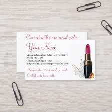 Premium cards printed on a variety of high quality paper types. Avon Social Media White Business Card Business Card Branding