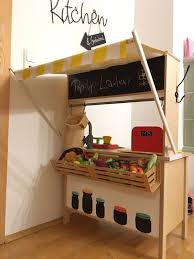 Ikea Hack So Machst Du Aus Deiner Kinderkuche Duktig Einen Kaufladen Ganseblumchen Sonnenschein Ikea Kids Ikea Kuche Kinder Ikea Spielkuche