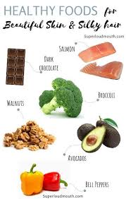 10 Super Healthy Foods To Attain Ravishing Skin And Silky Hair Foods For Healthy Skin Healthy Foods To Eat Good Healthy Recipes