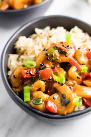 Low Fodmap Shrimp Stir Fry With Bell Peppers Fun Without Fodmaps Recipe Stuffed Peppers Fodmap Recipes Fodmap Diet Recipes