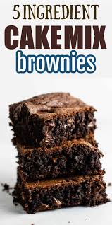 Cake Mix Brownies In 2020 Chocolate Cake Mix Recipes Cake Mix Brownies Cake Mix Recipes