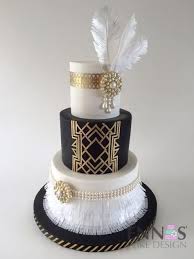 The most common gatsby wedding cake material is latex. 45 Breathtaking Art Deco Wedding Cakes Gatsby Cake Art Deco Wedding Cake Great Gatsby Cake