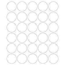 Download blank a4 label printing templates for all of our standard a4 sheet sizes in ms word or pdf format. Custom 1 5 Circle Labels Free Templates Labelvalue Com