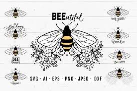 Download Bee Svg Bundle Bee Sublimation Bee Kind Svg Bee Queen 1338566 Cut Files Design Bundles