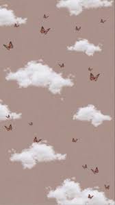 Indodekor telah berpengalaman menangani berbagai proyek. Aesthetic Sky Wallpaper Kupu Kupu Kolase Dinding Latar Belakang Putih Polos