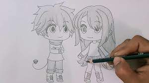 11:44 beller official 1 406 781. Menggambar Gacha Life Couple Youtube