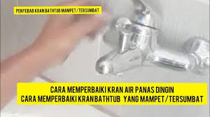 Terdiri dari 1 tuas kran keluaran untuk air panas dan dingin dengan 1 tuas tunggal. Cara Memperbaiki Kran Air Panas Dingin Kran Bathtub Kamar Mandi Syahrillase Youtube