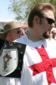 Templer Knight at the Highland Games