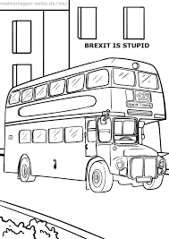 Consider these coloring books and pages to help ease the hospital transition. Great Coloring Page Double Decker Bus Vehicles Free Coloring Pages