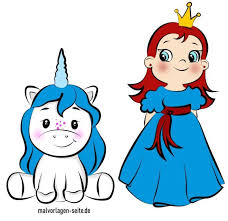 Top 35 free printable princess coloring pages online. Colored Princess With Unicorn Free Coloring Pages