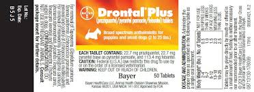 Drontal ® plus (praziquantel/pyrantel pamoate/febantel) is an oral deworming medication that kills and removes intestinal worms in dogs and puppies with a single dose. Drontal Plus Praziquantel Pyrantel Pamoate Febantel Tabletsbroad Spectrum Anthelmintic For Dogs