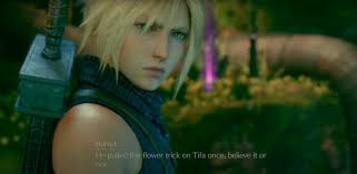 Tifa and Cloud's Interaction in Final Fantasy VII Remake: Reunion Flowers