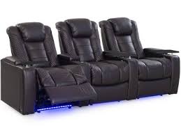 You can opt for red, black or brown leather. Row Of 3 Theater Seats Theater Seating For 3 Seatup Com