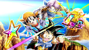 Test Trio Gt Lr 100 Goku Pan Trunks Lr 100 Dokkan Battle Youtube