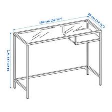 Vittsjo Laptop Table White Glass 39 3 8x14 1 8 Ikea Laptop Table Ikea Industrial Desk Design