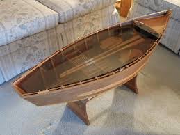 Vintage row boat coffee table. Drift Boats As Fine Furniture And Decorative Pieces