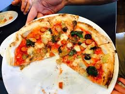 Creating your own custom pizza is easy. Napoli Pizzeria Bar Okinawa Hai