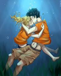 Percabeth Bacio Books Percy Jackson Fan Art Percy Jackson Books Percy Jackson Art