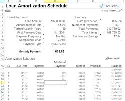 Loan Amortization Calculator Excel Balloon Payment With Schedule ...