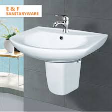 small pedestal ceramic bathroom sink