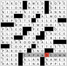 We play new york times crossword everyday and when we finish it we publish the answers on this website so that you can find an answer if you get stuck. Rex Parker Does The Nyt Crossword Puzzle