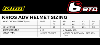 Klim Krios Karbon Sena Adventure Helmet Color Black Size Xl