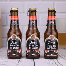 En nuestra selección de regalos originales para el día del si es de los que le gusta experimentar, un kit para preparar productos personalizados, como cerveza o vermú, será un regalo excelente. Cerveza Personalizada Feliz Dia Del Padre Regalos Originales