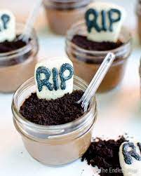 Halloween Chocolate Mousse Recipe Halloween Food For Party Halloween Chocolate Desserts