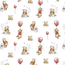 Maybe you would like to learn more about one of these? Winnie The Pooh Balloon White Fabric