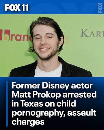Former child actor Matt Prokop, best known for his role in Disney's High  School Musical 3, was arrested in Texas on Dec. 24 and faces multiple  charges. Link in comment below 👇