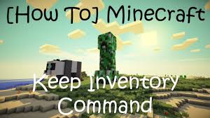Additionally, you may do this on a server if you have operator privileges. How To Keep Inventory In Minecraft