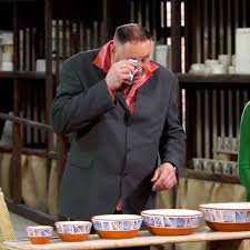 Contestant sandra weighs her clay as she prepares to. The Crying Judge On The Great Pottery Throw Down Is The Best