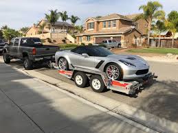 Uhaul converting the car trailer back to hauling cars. Trailer Towing C7 Lowered With U Haul Corvetteforum Chevrolet Corvette Forum Discussion