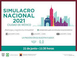 12:02 concluye el primer simulacro nacional del 2021 con saldo blanco; Gobierno De La Ciudad De Mexico Fotos Facebook