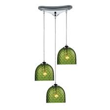 The beauty of our entire product line is the opportunity to create a look all of your own, as we now offer over 40 glass shade choices, with most being available as an option on every lighting family. Multi Light Pendant Light With Green Glass And 3 Lights 31080 3grn Elk Lighting Pendant Ceiling Lamp Transitional Pendant Lighting