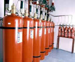 انظمه الإطفاء Fire Protection System نظام الإطفاء التلقائي بالغازات Gases Fire Fighting الإطفاء بغاز أف أم 200 Fm200 Fire Fire Extinguisher Extinguisher Fire