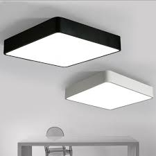 China Rf Remote Control Acrylic Light Modern Square Dimmable Led Ceiling Lamp Light For Bedroom China Led Ceiling Light Dimmable Led